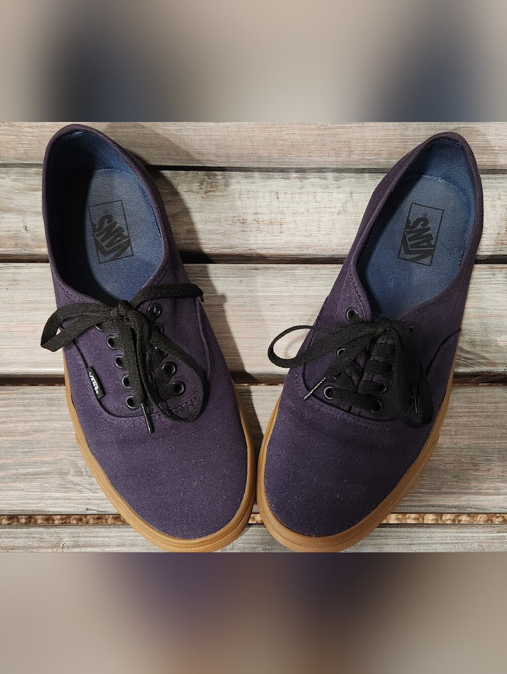Vans Men's Navy Canvas Sneakers - Size 11